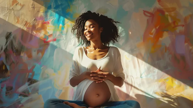Calm Belly, Happy Baby: Stress Management for Expectant Mothers